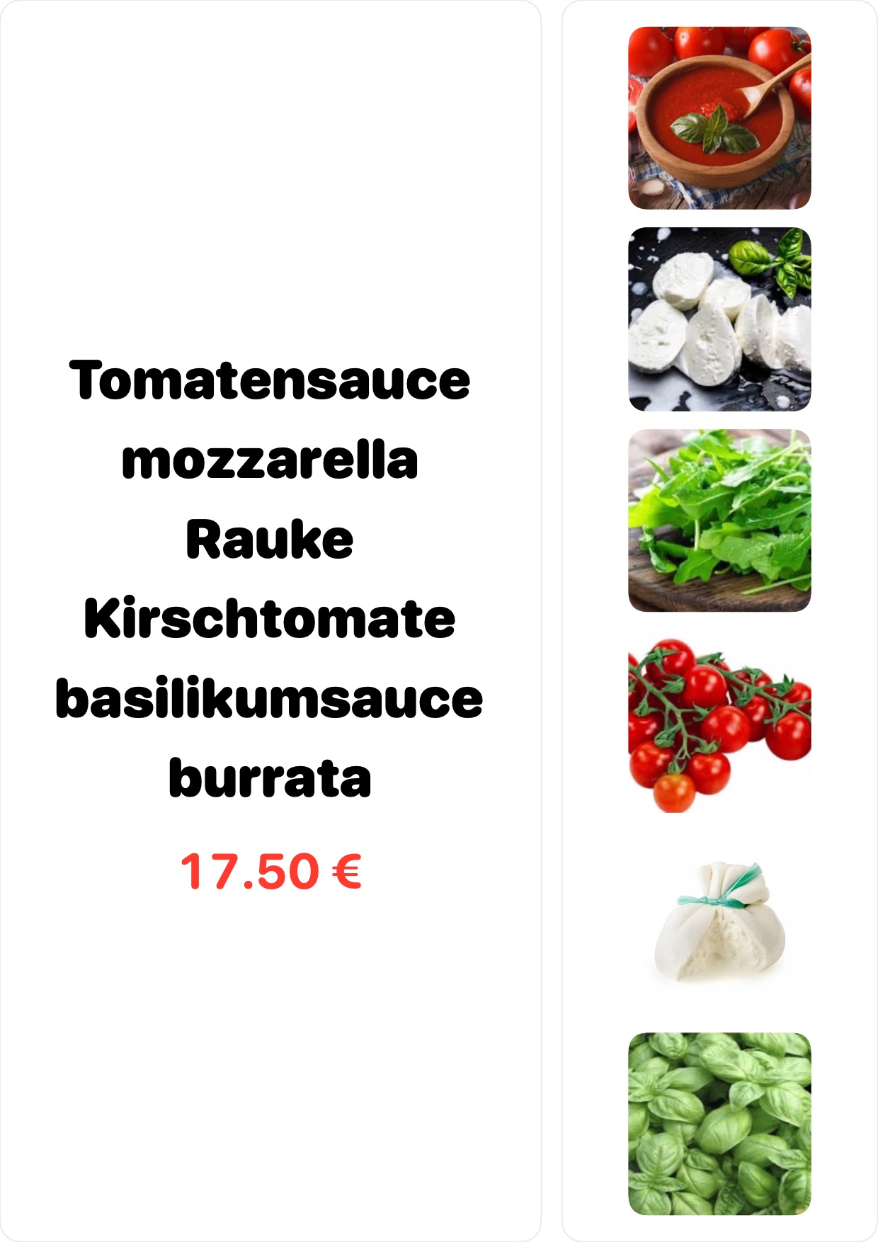 Pizza des Monats