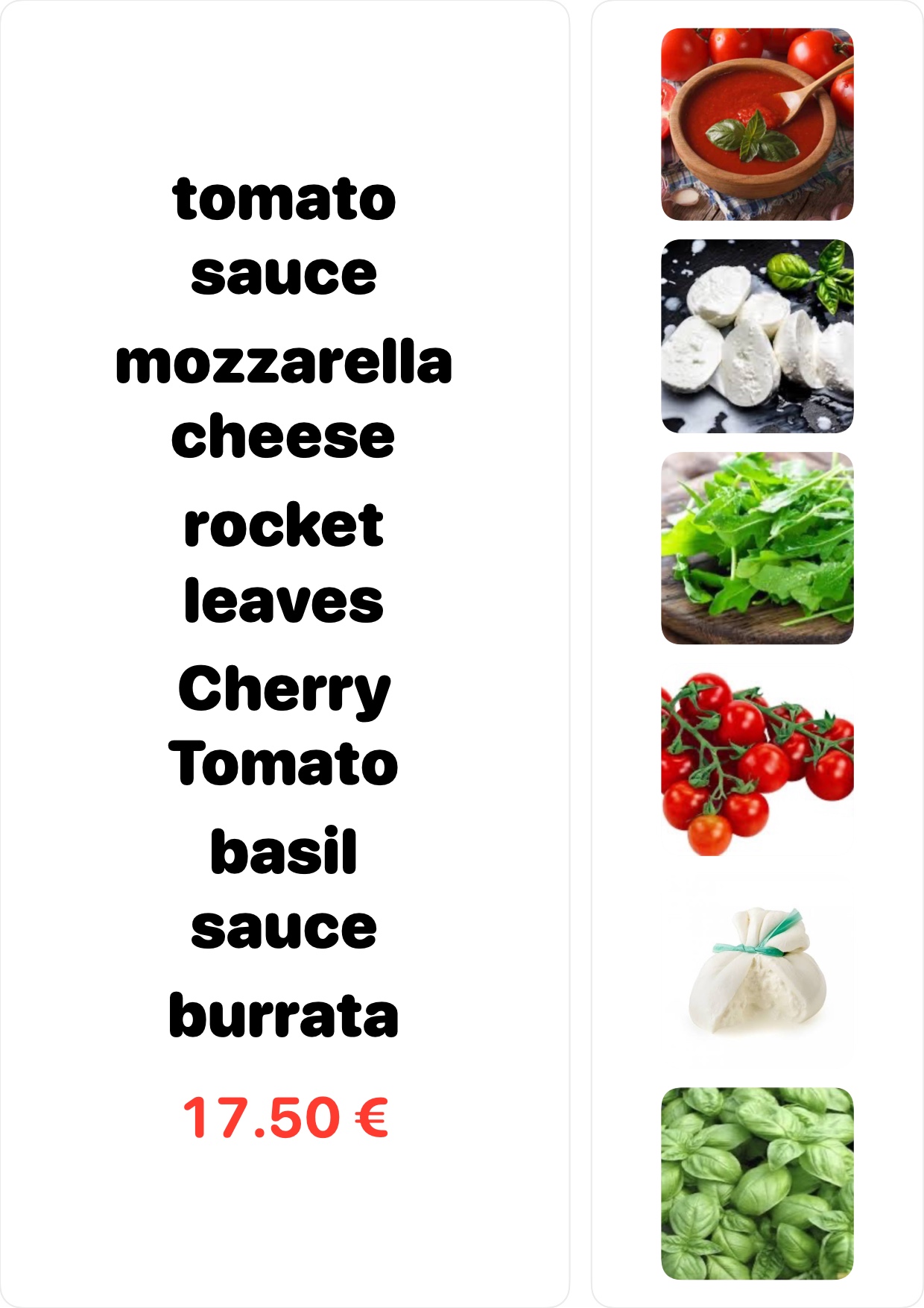 Month's pizza